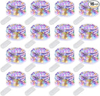 MUMUXI 10ft Multicolor LED String Lights, Battery Powered, Waterproof, for Indoor Outdoor Usage