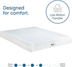 Cool Gel 8 Inch Twin Size Mattresses Memory Foam Medium Firm, Twin Memory Foam Mattress Cooling, Made in the USA, 8" Depth with Pressure Relief, CertiPUR-US Certified No Fiberglass, CoolGel Bed