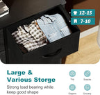 OLIXIS Dresser for Bedroom with 8 Drawers, Tall Fabric Dresser for Storage and Organization, Bedroom Dressers, Chest of Drawers for Living Room, Closet