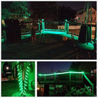 Green LED Rope Lights, 1080 LEDs Waterproof Rope Lights, 110V Cuttable Connectable Rope Lights Waterproof Decorative Lighting for Indoor/Outdoor, Patio, Halloween and Christmas Decorations