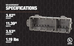 Southwire MSB1G One Gang Device Box with Depth Adjustable, Heavy Duty 42lb
