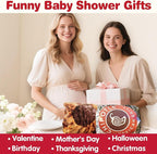 Jorbest Cookie Baby Blanket, 285 GSM Soft Flannel Swaddle Blanket Funny Gifts for Baby Shower Boys and Girls, Cookie Blanket for Toddler Newborn (Dark Brown, 36 inches)