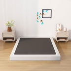 King Box Spring Bed Base 6 Inch, Low Profile Metal Box Spring King with Fabric Cover, 3000 Lbs Max Weight Capacity Mattress Foundation, Noise-Free, Easy Assembly