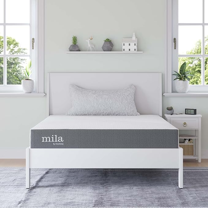 Modway Mila Firm 8" Fiberglass Free Memory Foam Full Mattress
