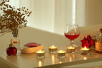 GOLDEAL 30 PCS Small Clear Glass Tealight Candle Holders,Tealight Holders Bulk Use for Weddings Parties Dinner,for 1.5" Tealight. as Well as Candle Mould…