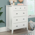 Sauder Shoal Creek Bedroom 4-Drawer Chest, in Soft White finish