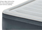 Intex Comfort Plush Elevated Dura-Beam Airbed with Built-in Electric Pump
