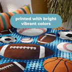 Dawhud Direct Sports Fleece Blanket for Bed, 50x60 Inches Sports Fan Fleece Throw Blanket for Adults and Kids - Soft Plush Blanket - Queen Size
