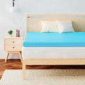 Airensky Memory Foam Mattress Topper Queen, Cooling Gel Infused High Density Topper with Removable Washable Cover, Bed Topper for Pressure Relief Back Pain, CertiPUR-US Certified, 2 Inch, 60"x80"