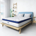 Vibe Quilted Hybrid Mattress, 12-Inch Innerspring and Pillow Top Gel Memory Foam Mattress, Fiberglass Free, CertiPUR-US Certified Bed in a Box, California King