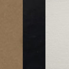 Nathan James Charlie Wall Mount Hanging Upholstered Headboard, Queen, White Boucle with Brown Faux Leather Straps