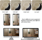 Chyhomenyc Taupe Sheer Curtains 72 Inch Length 2 Panels, Light Filtering Soft Airy Rod Pocket Voile Window Curtain Drapes for French Door Bedroom Living Room, Each 42Wx72L Inches