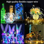 24 Multi Color Changing Fairy Lights USB Powered with Remote Control, 33ft 100 RGB LED Bright Silver Wire Starry String Lights for Christmas Tree, Wedding Party, Indoor, Garden, Bedroom Holiday Décor