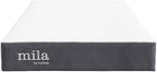 Modway Mila 8" Twin Mattress - Firm 8 Inch Memory Foam Mattress - 10-Year Warranty