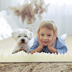 Vaunn Medical Egg Crate Mattress Topper, Fragrance-Free, Dye-Free, Convoluted Foam for Pain Relief on Pressure Sores, Ventilated Therapeutic Support and Recovery, Hospital Bed Twin (79" x 35")