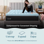 LUCID Gel Infused Memory Foam Mattress Topper – 3 Inch Mattress Topper – 5 Comfort Zones Relieve Pressure – CertiPUR-US Certified Foam - Twin
