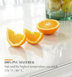 Deep Dream 1.5mm Clear Desk Cover Protector, 39×79 Inch Clear Desk Cover, Clear Desk Mat, Table Cover Tablecloth Protector Rectangle, Table Protector for Dining Room Table