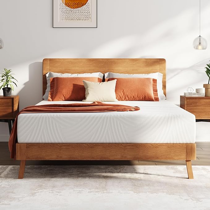 Sweetnight Memory Foam Mattress, 12 Inch Queen Size Mattress in a Box for Pressure Relief & Motion Isolation, CertiPUR-US Certified Plush Queen Foam Mattresses