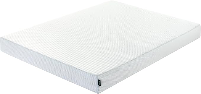 ZINUS 6 Inch Green Tea Cooling Memory Foam Mattress [New Version], Queen, Fiberglass Free, Medium Firmness, Cooling Gel Foam, Certified Safe Foams & Fabric, Mattress in A Box
