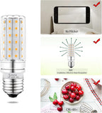 LED Light Bulb 100w Equivalent 1200 Lumen 3000K Warm Daylight White 12W LED Bulb E26 Base Non-Dimmable Ceiling Fan Light Bulbs for Home Indoor LED Corn Light Bulb Pack of 4