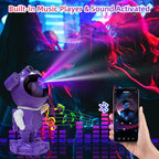 Star Projector Astronaut Galax Projector-Bluetooth Music- White Noise for Sleep-Star Moon Nebula Night Light for Bedroom,360° Adjustable Galaxy with Remote,Timer,Room Decoration,Gift Choice for Party