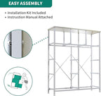 YITAHOME Dresser with 9 Drawers - Fabric Storage Tower, Organizer Unit for Living Room, Hallway, Closets - Sturdy Steel Frame, Wooden Top & Easy Pull Fabric Bins (Cream White)