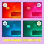 WiZ Connected 16.4 ft LED Light Strip for Your Smart Home - Flowing Multicolor LED, Color-Changing, Cuttable - Voice/App Control - Works with Google Home, Alexa and HomeKit (Pack of 4)