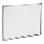 See All FR1824 Lavatory Mirror, Stainless Steel, Silver, 18" x 24"
