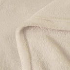 BEDELITE Fleece Blanket King Size Blankets for Bed, Luxury Plush Cozy Fuzzy Blanket 108x90 inches, Super Soft Warm Lightweight Throw Blanket All Seasons Suitable, Beige