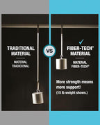 Intex 64757E Dura-Beam Standard Downy Air Mattress: Fiber-Tech - Twin Size - 10in Bed Height - 300lb Weight Capacity - Pump Sold Separately