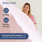 King 6 Piece Sheet Set - Comfy Breathable & Cooling - Ultra Soft Hotel Luxury Bedding Set w/ 8-16 Inch Deep Pockets - 1 Flat & 1 Fitted Sheet & 4 Pillowcases - Wrinkle Free & Easy Care - Lavender Pink