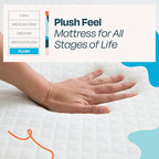Linenspa 12 Inch Gel Infused Memory Foam Mattress – Twin XL Size – Plush - Cooling Gel - Mattress in a Box - Primary or Guest Bedroom - Pressure Relieving and Breathable – CertiPUR-US Certified