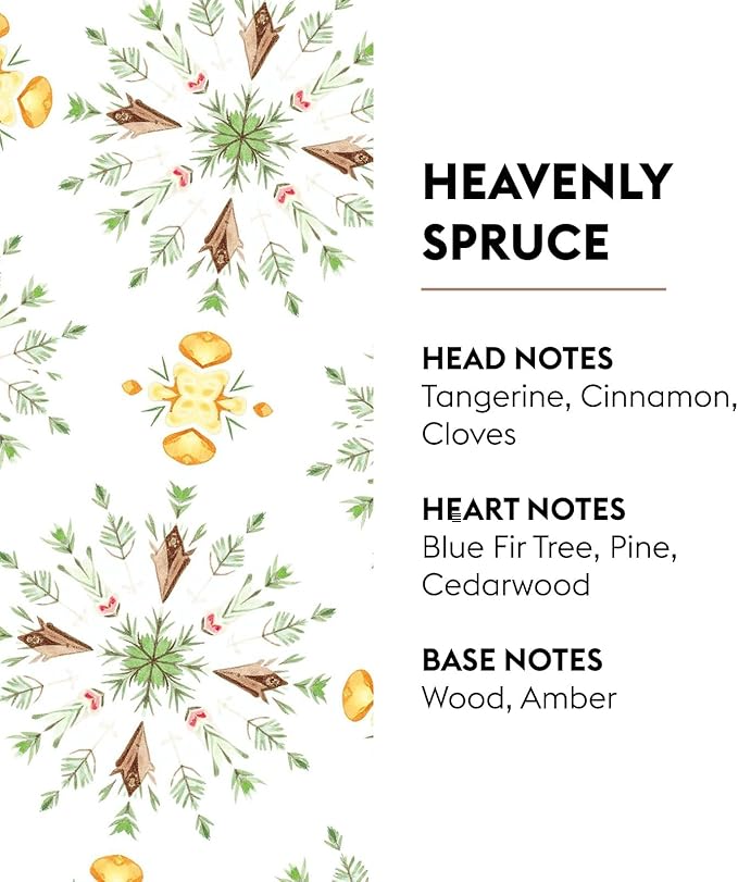 Maison Berger - Heavenly Spruce - Lampe Berger Fragrance Refill Oil for Home Diffusers - Luxury Air Freshener with Fir Tree, Cedarwood & Amber Notes - 16.9 Fl Oz (500ml)
