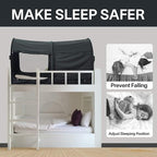 Alvantor Bed Canopy Bed Tents 2-in-1 Dream Tents Privacy Space Twin Size Sleeping Tents Indoor Pop Up Portable Frame Curtains Breathable Gray Cottage Reducing Light & Air Ventilation