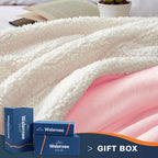 Walensee Sherpa Fleece Blanket (Twin Size 60”x80” Pink) Plush Throw Fuzzy Super Soft Reversible Microfiber Flannel Blankets for Couch, Bed, Sofa Ultra Luxurious Warm and Cozy for All Seasons