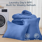 HEVUMYI Royal Blue Twin-XL Comforter Set - 5-Piece All Season Bed in a Bag Twin-XL, Ultra Soft Bedding Set with Comforter, Flat Sheet, Fitted Sheet, Pillowcases, Pillow Shams
