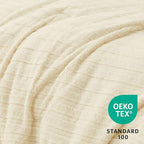 BEDELITE Fleece Queen Comforter Set -Super Soft & Warm Fluffy Cream White Faux Fur Bedding, Luxury Fuzzy Heavy Bed Set for Winter with 2 Pillow Cases