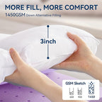 BDEUS Dual Layer 5 Inch Memory Foam Mattress Topper Twin XL Size for Dorm Room, 2 Inch Gel Memory Foam Plus 3 Inch 1450 GSM Pillow Top Mattress Pad Cover,College Dorm Essentials,White