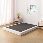 7 Inch Full Size Box Spring Bed Base, Low Profile Metal Boxspring Full Size with Fabric Cover, 3000 Lbs Max Weight Capacity Mattress Foundation, Noise-Free, Easy Assembly