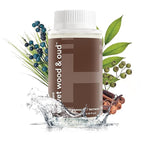 Homedics SereneScent Velvet Wood & Oud Home Fragrance Oil, 120 ml, for use with Homedics SereneScent Waterless Diffuser (ARMH-970/973), Clean & Natural Everyday Collection
