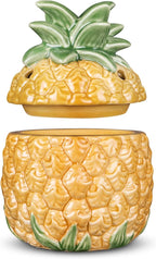STAR MOON Wax Melt Warmer for Scented Wax Electric - Tropical Pineapple Design with Ceramic Warming Plate - Ideal for Home and Office - No Flame