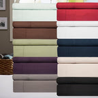 Cal King Size Bed Sheets - 6 Piece 1500 Supreme Collection Fine Brushed Microfiber Deep Pocket California King Sheet Set Bedding - 2 Extra Pillow Cases, Great Value, California King, Navy