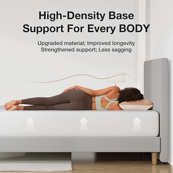 Novilla 12 Inch Queen Mattress in a Box, Gel Memory Foam Queen Size Bed Mattress for Cooling Night Sleep, Comfort Sleep & Pressure Relief, CertiPUR-US Certified