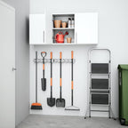 Prepac Elite 54" Wall Cabinet, White Storage Cabinet with 2 Adjustable Shelves, Storage for Pantry, Kitchen and Bathroom 12" D x 54" W x 24" H