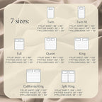 LuxClub 4 PC California King Sheet Set, Breathable Luxury Bed Sheets, Deep Pockets Wrinkle Free Cooling Sheets Machine Washable Hotel Bedding Silky Soft - Light Khaki Cal King