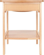 Winsome 82218 Wood Claire Accent Table, Natural 18 inches