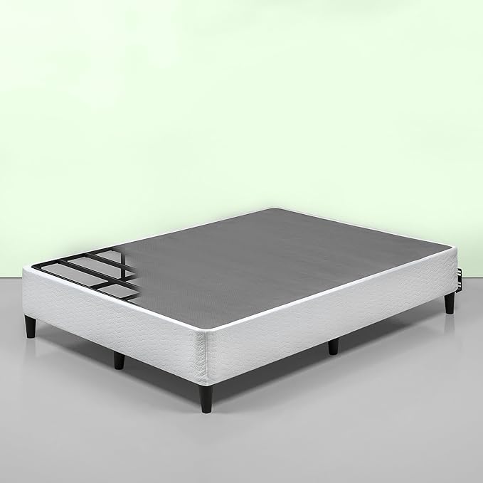 ZINUS Keenan Metal Mattress Foundation, Standing Box Spring, Headboard Brackets Included, Easy Assembly, Full