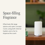 Pura Plus Smart Home Fragrance Diffuser for Large Spaces - Adjust Scent Intensity, Set Schedules & Timers, and More in Pura App - Fragrances Sold Separately - White
