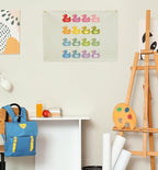 Boho Rectangular Banner Flag Wall Sign Decor Gift for Baby Boy Girl Kids,Nursery Baby Room Above Crib Bedroom Playroom Reading Room Wall Decor-Ducks Theme-Baby,Shower Birthday Christmas Gift