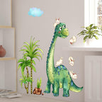 Cartoon Dinosaur Wall Stickers Decals Kid Room Nursery Baby Bedroom Décor (Cute Dinosaur Rabbit)